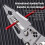 Folding Stylus Screwdriver Wire Stripper, Foldable Wire Stripper, Built-in Voltage Tester Screwdriver 4