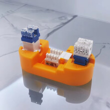 RJ45/RJ11/12 for Jack Punch Down Stand Wiring Tool Antiskid Module Holder