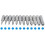 24 Pack Torx  Screwdriver Bit Set 1/4 Inch Hex Shank T5-T40 Star Screwdriver Tool Kit with 2 Pack Handle 4