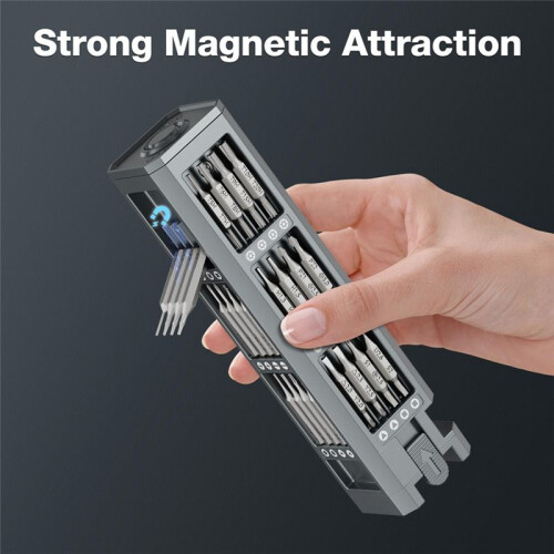 60-in-1 Precision Screwdriver Set with - Magnetic Case, for Electronics, Phone, Computer, PC, Watch, Eyeglass