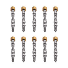 10X PH2 Hardness 65MM Screwdriver Bit Double Electric Screwdriver Phillips with Magnetic Ring