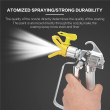 10St Vändbara Luftlösa Sprayspetsar Airless Färgsprayspetsar Spraymunstycke Spraymaskin Delar(211 313 415 517 619)