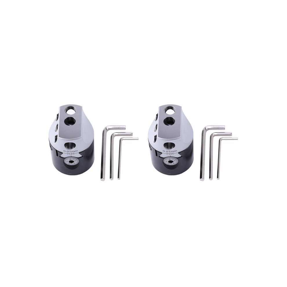 2X 2Inch 50Mm F1 Type Boring 12Mm Lathe Boring Bar Milling Holder For Mt2 Mt3 R8 Shank Milling Machine Tools 6031917184426