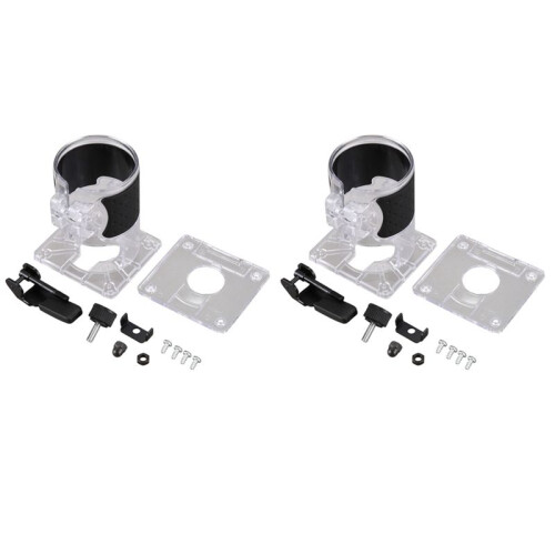 2X Trimmer Base Plastic Base Board Woodworking  Cutter for Electric Trimming Machine Accessories