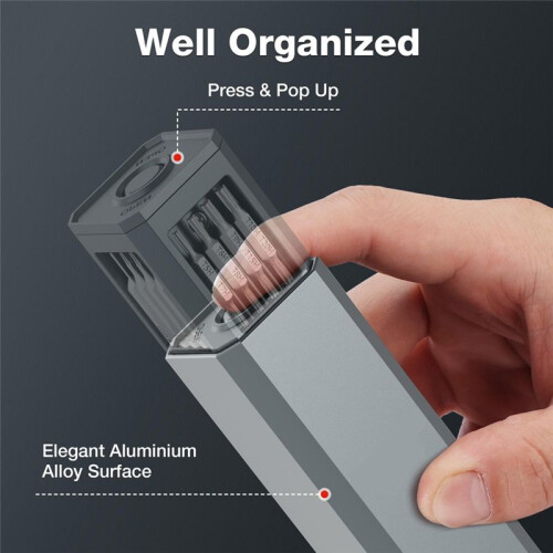 60-in-1 Precision Screwdriver Set with - Magnetic Case, for Electronics, Phone, Computer, PC, Watch, Eyeglass 1