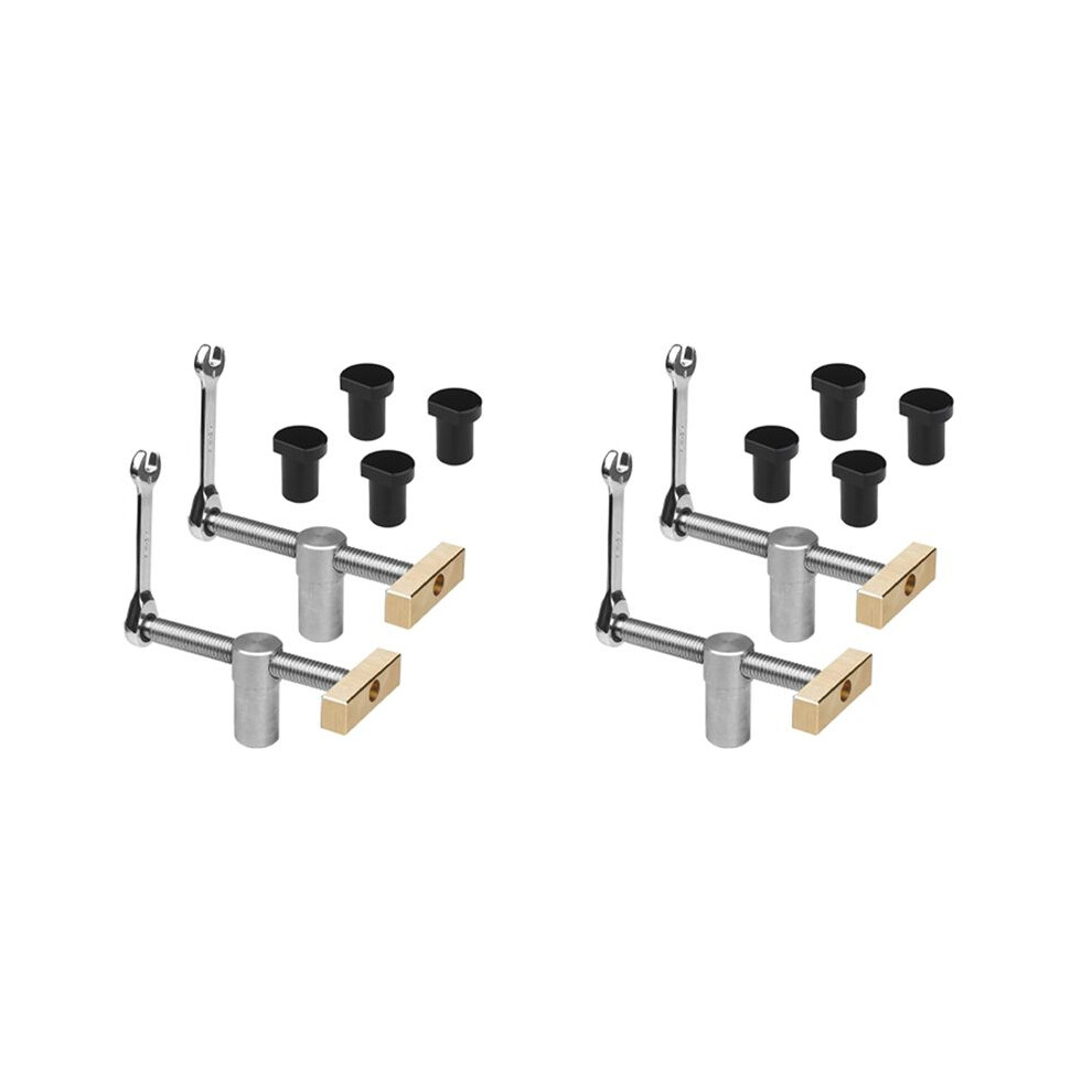 4Set Woodworking Bench Dog Clamps With Bench Dog Stop Sets, Clamp Fixture Vise Benches Joinery Carpenter Tools(20Mm) B 4713823298962