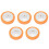 5pcs 7 Inch 180mm Car Polishing Buffing  Mop Pad Soft Sponge with M14 Thread 1