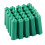 Mounting Screws Green 6 mm Non-Slip Plastic Dowel 200 Pieces 4