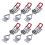 Pull  Clamp 30PCS Pull Action  Adjustable Toggle Clamp 150Kg 330Lbs Holding Capacity 3