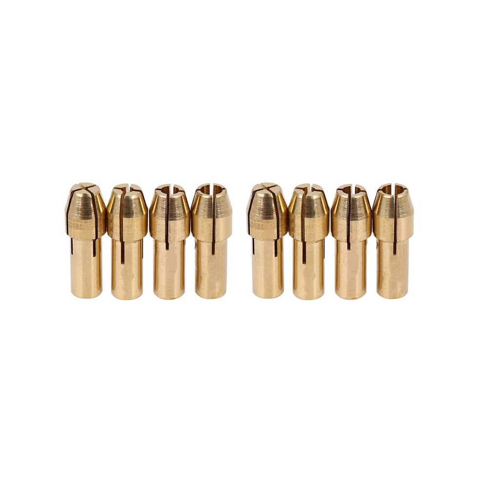 8Pcs Rotary Multi Tool Collet Nut Kit Set For 0.8/ 1.6/ 2.35/ 3.2Mm 6032592231528