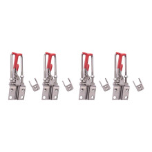 4-Pack 2000Lbs Capacity Heavy Duty Adjustable U Bolt Self-Lock Toggle Clamp