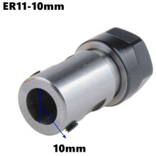 2X Suporte de Haste Reta Mandril Ferramenta 35mm CNC ExtensãO de Usinagem de Metal Fresagem C16-ER11-35L SubstituiçãO de Porca de 5mm