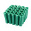 Mounting Screws Green 6 mm Non-Slip Plastic Dowel 200 Pieces 3