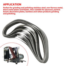 30PCS 1 Inch x 30 Inch 600/800/1000 Grit Sanding Belts Grinding Polishing Aluminum Oxide