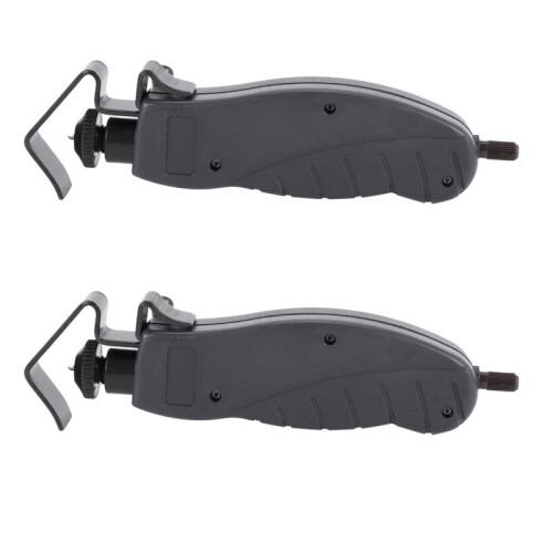 2X Adjusting 4.5-25mm Diameter Round Cable Slitter Stripper Cutter Tool Wire Cord