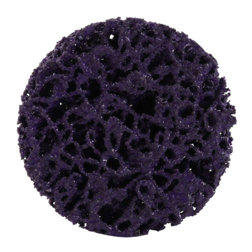 75 Peças 2 Polegadas 50mm Troca Rápida Tira Fácil e Discos Limpos Roxo para PreparaçãO de Superfície de RemoçãO de Ferrugem com 3 Suporte 2