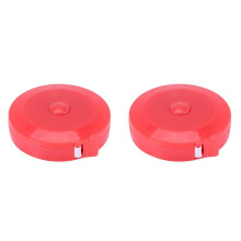 2X Tailor Sewing Retractable Ruler Tape Measure Red 1.5M/60 inch