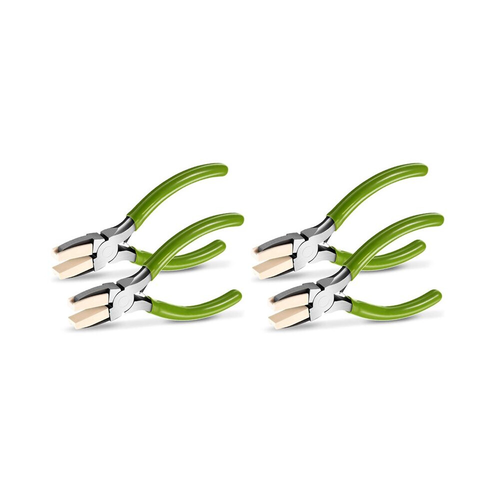 4 Packs Nylon Nose Pliers Double Nylon Jaw Pliers Carbon Steel Jewelry Pliers Diy Tools For Jewelry Making And Crafts 6033283143885