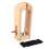 2X Leather  Retaining Clip Wood Tools Hand Tool Set Table Desktop Stitching Sewing Lacing  Horse Clamp Tools 5