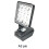 4X Luz de Trabalho LED de 4 Polegadas para Bateria de 18V Luz de LED para Loja Local de LED para Luz de Trabalho 4
