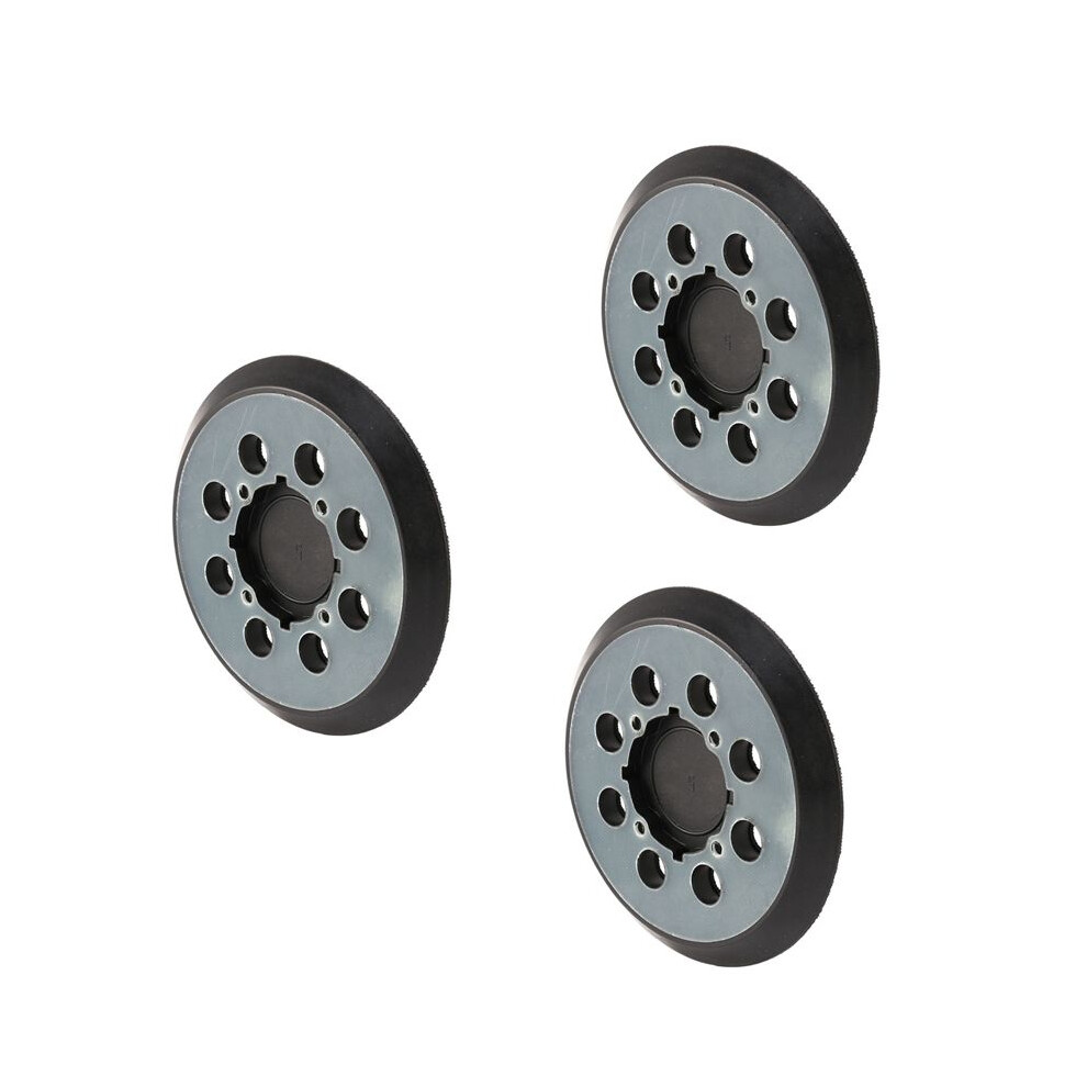 3Pcs 5Inch Hook And Loop Replacement Sander Pad For -Fit Dwe6421/6421K, Dwe6423/6423K, Dcw210b Random Track Sander 6031070659458