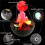 2X 3D Fake-Fire Light,Hanging LED Flame Light,Artificial LED Silk Flame Stage Effect Light Realistic Campfire Lamp Prop 4