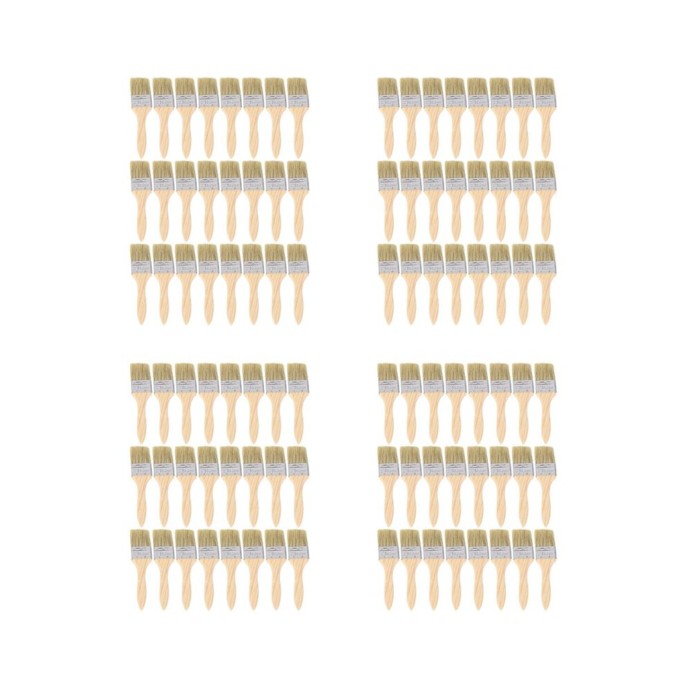 96 Pack Of 1.5 Inch (35Mm) Paint Brushes And Chip Paint Brushes For Paint Stains Varnishes Glues And Gesso 6033646900896