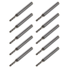 10pcs 3mm6mm12mm60mm 4 Flutes HSS AL End Mill Milling Cutter Tool