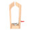 2X Leather  Retaining Clip Wood Tools Hand Tool Set Table Desktop Stitching Sewing Lacing  Horse Clamp Tools 3