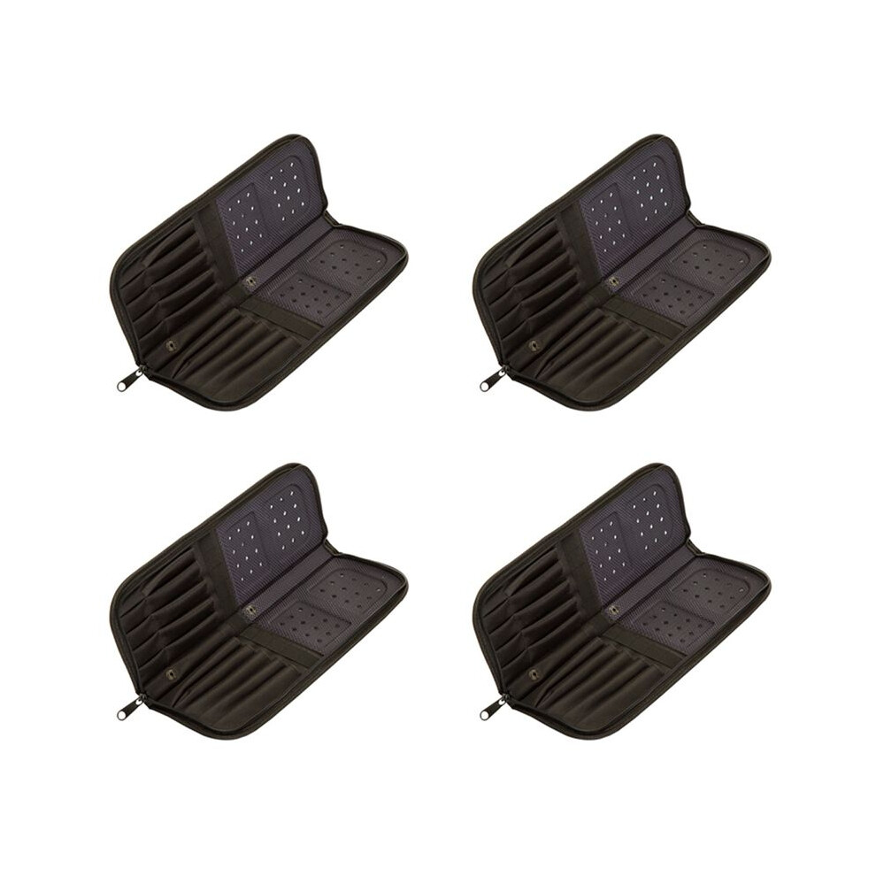 Photos - Paint Sprayer 4 PCS 29cm Artist Paint Brush Holder Zippered Brush Case for Oil Acrylic Watercolor Brush Breathable Painting Kit