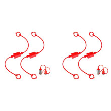2set ISO-B 1/2 Hydraulic Quick Coupler Male Dust Cap and Female Plug Cover, Fits Hydraulic Quick Disconnects Coupler