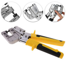 2X Stud Crimping Pliers One-Handed Aluminum Keel Pliers are Used to Fasten Metal Gadgets and Decoration Tools