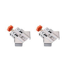 2X Open Type Right Angle Clamp Woodworking Right Angle Splicing Quick Clamp Locator Engineering Woodworking DIY