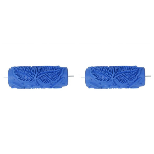 2pcs 15cm  Floral Pattern Roller