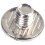 30 Set LäDerbäLte 5 X 6 mm Silverskruvbindning 4