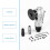 6X Manual Pneumatic Chamfering Machine, Linear Chamfering Tools, 45 Degree Metal Trimming Arc Corner Deburring Kit 8