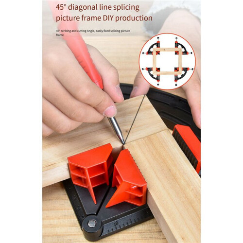 2X Woodworking Angle Clamp 30-90 Degrees Adjustable Home Right-Angle Fixing Tool Right-Angle Clamp 2