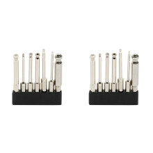 BROPPE 14Pcs S2 Magnetic Screwdriver Bit 1/4inch Inch Hex Shank