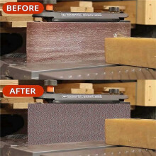 2X Abrasive Cleaning Glue Stick Sanding Belt Band Drum Cleaner Sandpaper Cleaning Eraser for Belt Disc Sander B