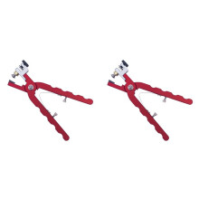 2X Leather Watch Bracelet Cutting Plier for Straps to Fix Catches Spring Bar Hand Tool Pliers Red Straight