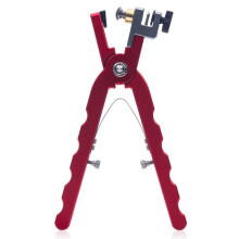 2X Lederarmband Schneidezange für Riemen für Befestigen Von VerschlüSsen Federsteg Handwerkzeugzange Rot Gerade