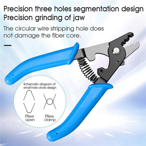 2X VCFS-33 Drie-Poorts Glasvezelstriptang FTTH Tools Glasvezeldraadafbijtmiddel 1