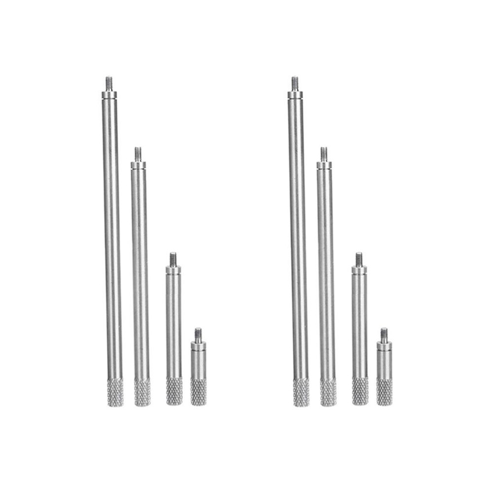 8Pcs Dial Digital Indicator Hss Dia 5Mm Indicator Dial Rod Extension Stem Rod 25/50/75/100Mm Length M2.5 4713045210643