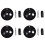 4X Handwheel with Rotating Handle, 10 X 80 mm 1