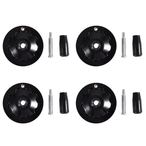 4X Handwheel with Rotating Handle, 10 X 80 mm