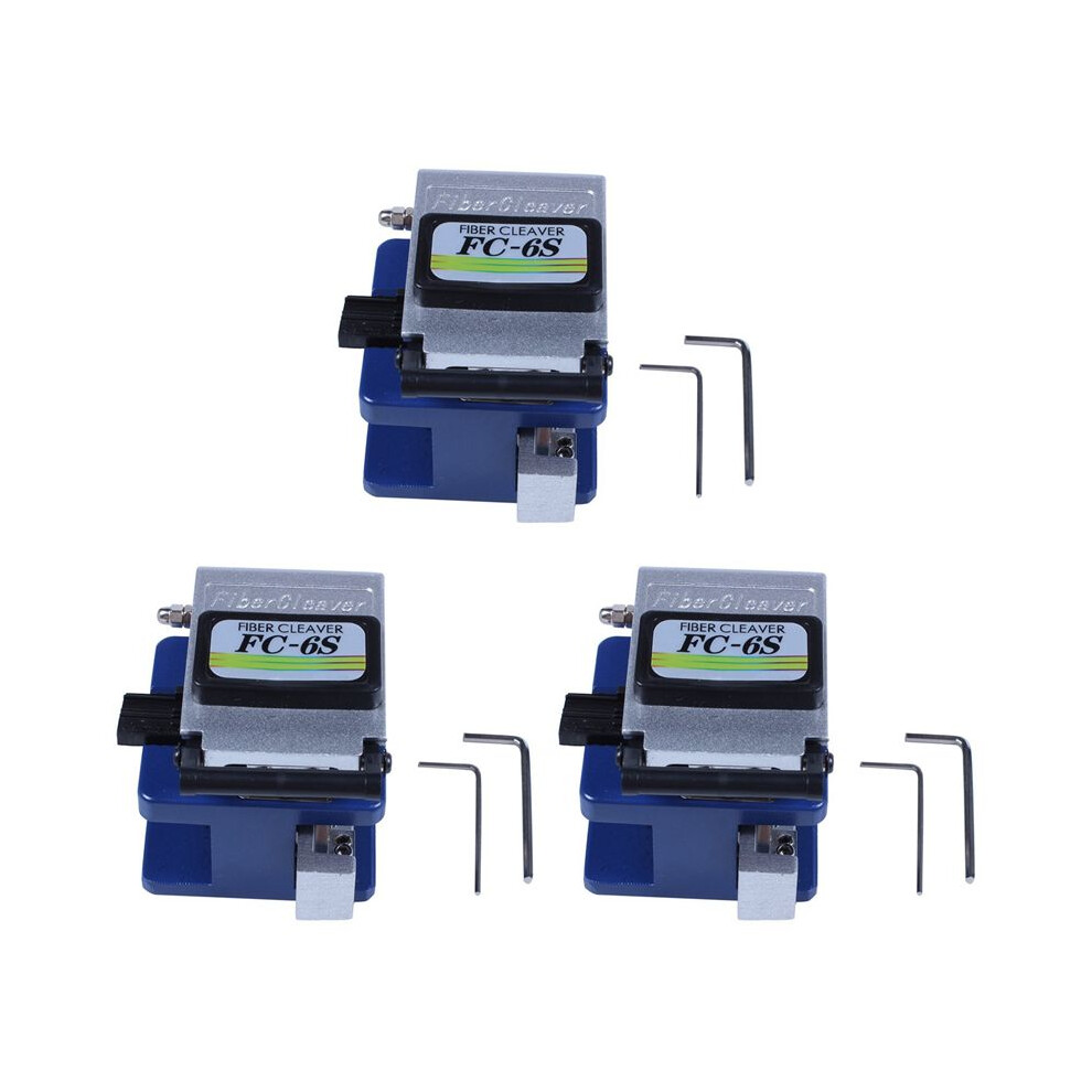 3X Cold Contact Dedicated Metal Fiber Cleaver Fc-6S Cutting Fiber Knife Ftth Fiber Optic Cable Cutter Knife 6033957387829
