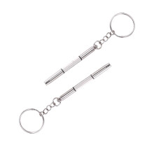 1000Pcs 3 in 1 Eyeglass Screwdriver Sunglass Glasses Watch Repair Tool Kit with Keychain Portable Screwdriver Tool