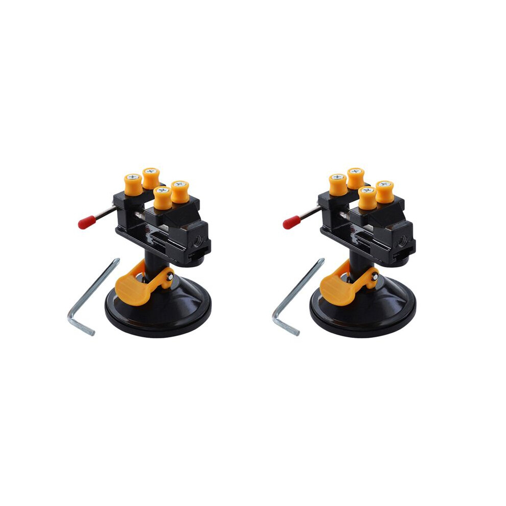 2X Portable Table Vise Clamp For Small Work Hobby Jewelry Diy Repair Tool Work Table Bench Vise Tool Vice 6133053085978