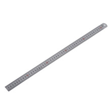 Regla de doble lado de acero inoxidable Regla recta herramienta de medicion de 50 cm