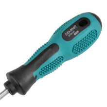 6 Packs 12 Inches Long Slotted and Screwdriver Flat Blade Screwdriver Magnetic Screwdriver with Rubber Handle